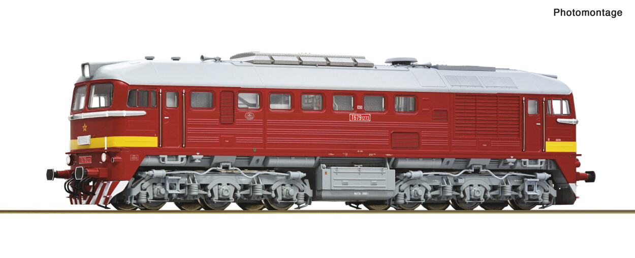 Roco 7300061 Diesellokomotive T 679.1, CSD, analog