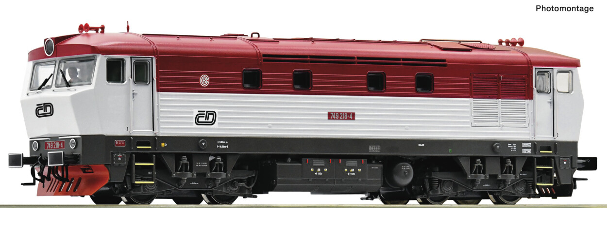 Roco 7300054 Diesellokomotive 749 218-4, CD, analog