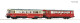 Roco 7700013 Dieseltriebwagen 174 001-8 mit Beiwagen, DR, analog