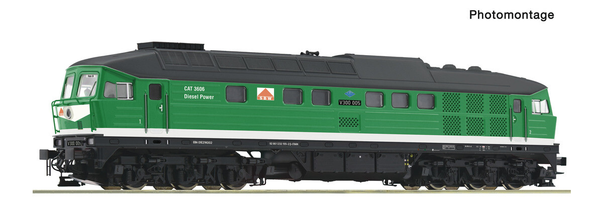 Roco 7300058 Diesellokomotive V 300 005, SBW, analog