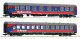 Roco 74027 2-tlg. Set: Reisezugwagen, BTE