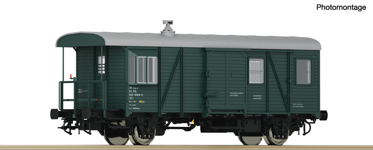 Roco 6200142 Güterzug-Begleitwagen, CD