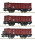 Roco 6600146 3-tlg. Set: Offene G&uuml;terwagen, DR