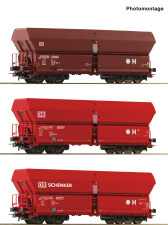 Roco 6600135 3-tlg. Set: Selbstentladewagen, DB AG