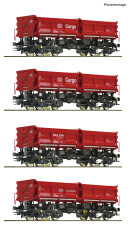 Roco 6600202 4-tlg. Set: Muldenkippwagen, DB AG