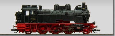 Beckmann 1010 603 Dampflokomotive 75 588 DRG Ep.2 analog