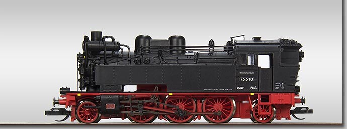 Beckmann 1010 606 Dampflokomotive 75 510 DR Ep.3 analog