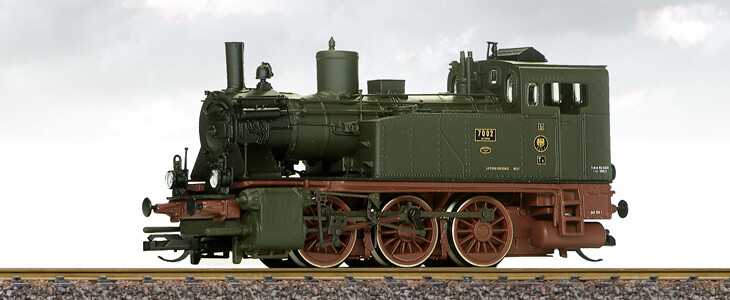 Beckmann 1010 803 Dampflokomotive preuß. T8 No. 7002 K.P.E.V Ep.1  analog