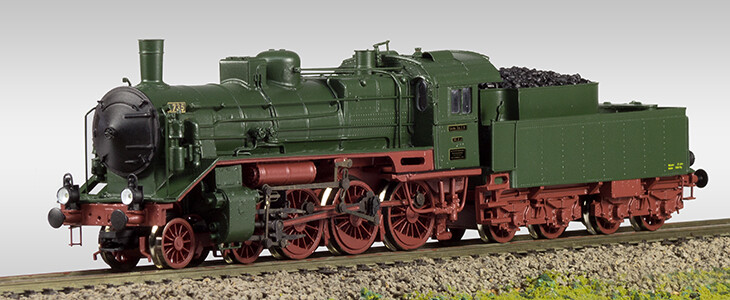 Beckmann 1018318 Dampflokomotive sächs. XIII H2 K.Sächs.Sts.E.B. Ep.1  digital + Pufferspeicher