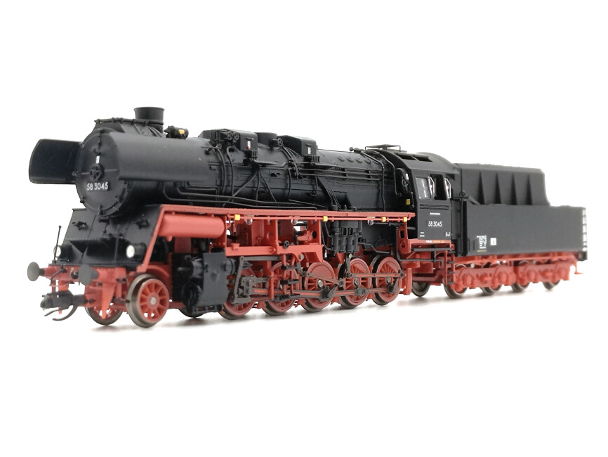 Saxonia 120128 Dampflok BR58 3045, T28-Tender, DR III