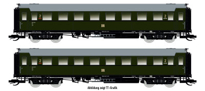 Saxonia 87181 2er Set Personenwagen C4&Uuml; Sa 07, DR...