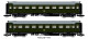 Saxonia 87181 2er Set Personenwagen C4&Uuml; Sa 07, DR Ep.III