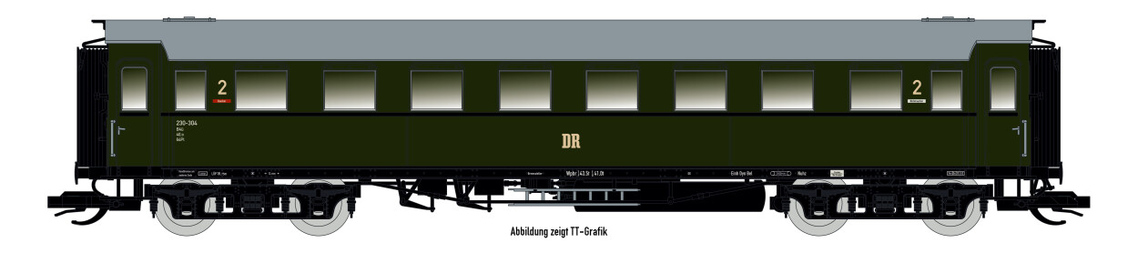 Saxonia 87182 Personenwagen C4Ü Sa 07, DR Ep.III