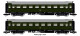 Saxonia 87185 2er Set Personenwagen C4&Uuml; Sa 07, DB Ep.III