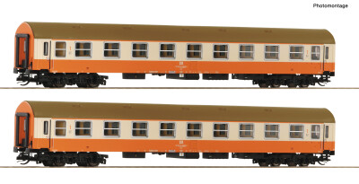 Roco 6280016 2-tlg. Set 1: Reisezugwagen 1. Klasse, DR Ep. 4
