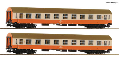 Roco 6280017 2-tlg. Set 2: Reisezugwagen 2. Klasse, DR Ep. 4