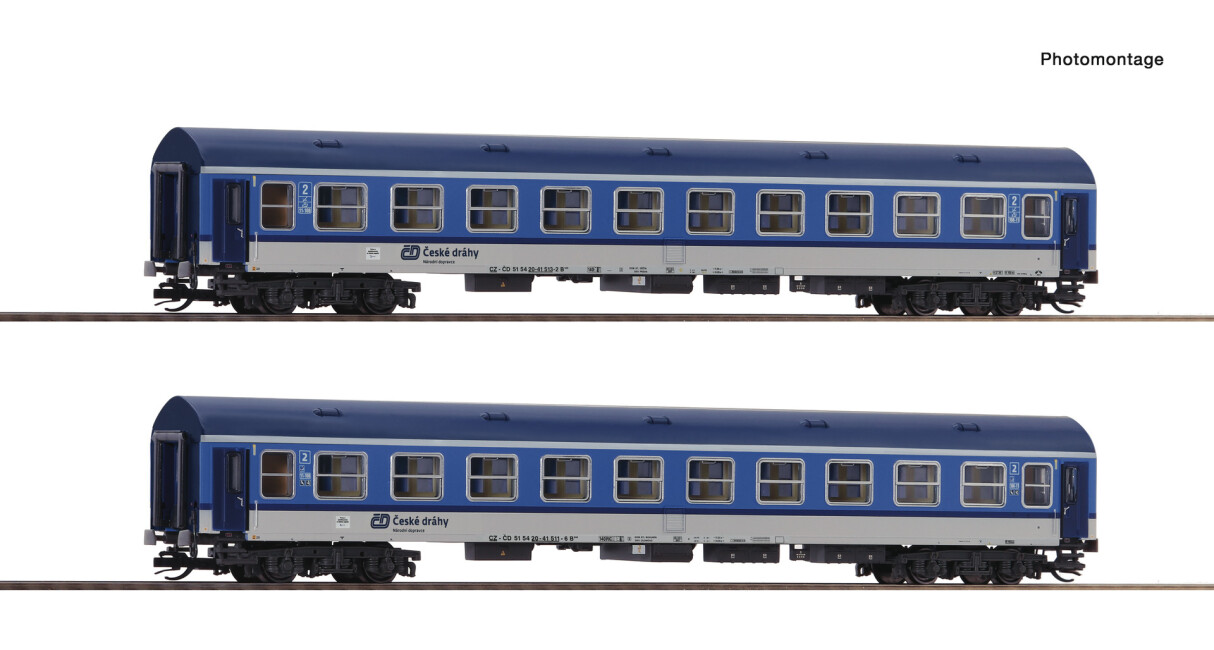 Roco 6280020 2-tlg. Set 2: Reisezugwagen, CD Ep. 6