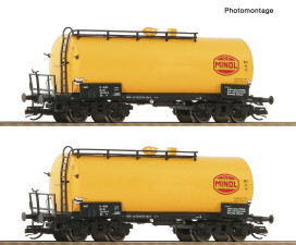 Roco 6680019 2-tlg. Set: Kesselwagen, DR Ep. 4
