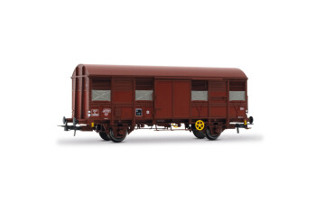 Jouef HJ6291 SNCF, 2-achs. Gedeckter Wagen K4, mit roten...