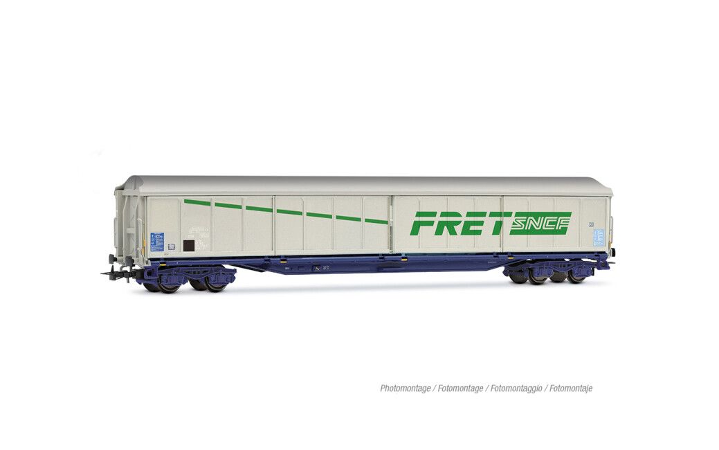 Jouef HJ6301 SNCF, 4-achs. Schiebewandwagen Typ Habis „FRET“, Ep. V