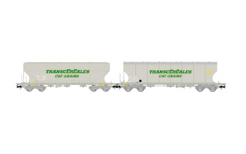 Jouef HJ6313 SNCF, 2-tlg. Set Getreidesilowagen...