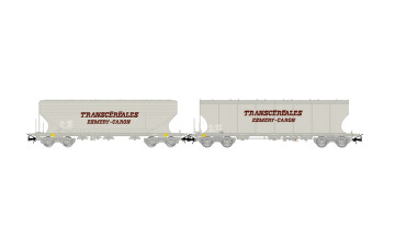 Jouef HJ6314 SNCF, 2-tlg. Set Getreidesilowagen...
