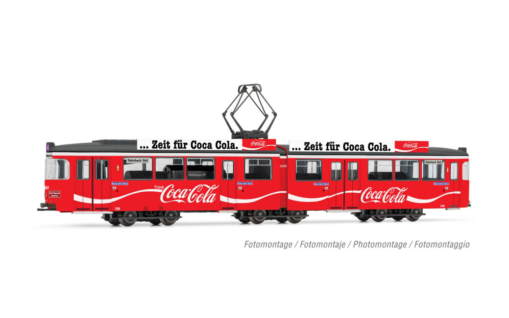 Arnold HN2530D Tram, DUEWAG GT6, Coca Cola Heidelberg, Ep.IV, DCC Decoder