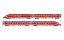 Arnold HN2619D FS Trenitalia, 4-tlg. Grundset des Hochgeschwindigkeitszugs &bdquo;Frecciarossa 1000&ldquo;, in neuer Farbgebung, Ep. VI, mit DCC-Decoder