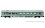 Arnold HN4501 SNCF, 3-tlg. Set TEE-Wagen &bdquo;Mistral&ldquo;, Nizza - Paris, bestehend aus 1 x Arux + 1 x A8u + 1 x AD4tux, silberne Farbgebung, Ep. IV