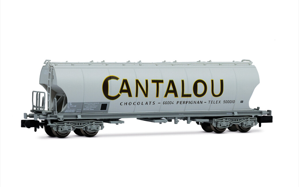 Arnold HN6706 SNCF, 4-achs. Güterwagen zum Transport von Zucker, „Cantalou“, Ep. IV
