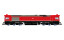 Arnold HN9070 DB AG, dieselelektrische Lokomotive Class 77, rote Farbgebung, Ep. VI