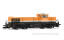 Arnold HN9072S BASF, dieselelektrische Lokomotive Vossloh DE 18, orange/graue Farbgebung, Ep. VI, mit Sounddecoder