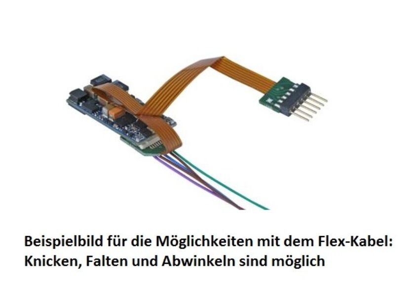 thumbnail image 2 of ESU 58816 LokSound V5.0 Micro DCC Decoder – 6-Pin With Sugar Cube Speaker, Ready To Go 2 of 5