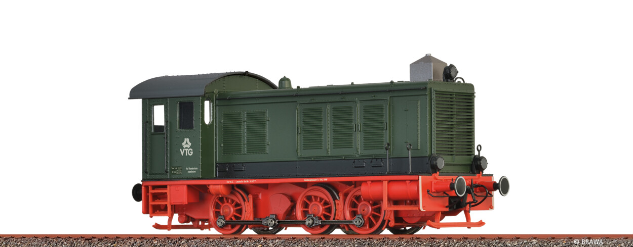 Brawa 40680 H0 Diesellok BR 236 "VTG" DB Ep. IV DC Digital EXTRA
