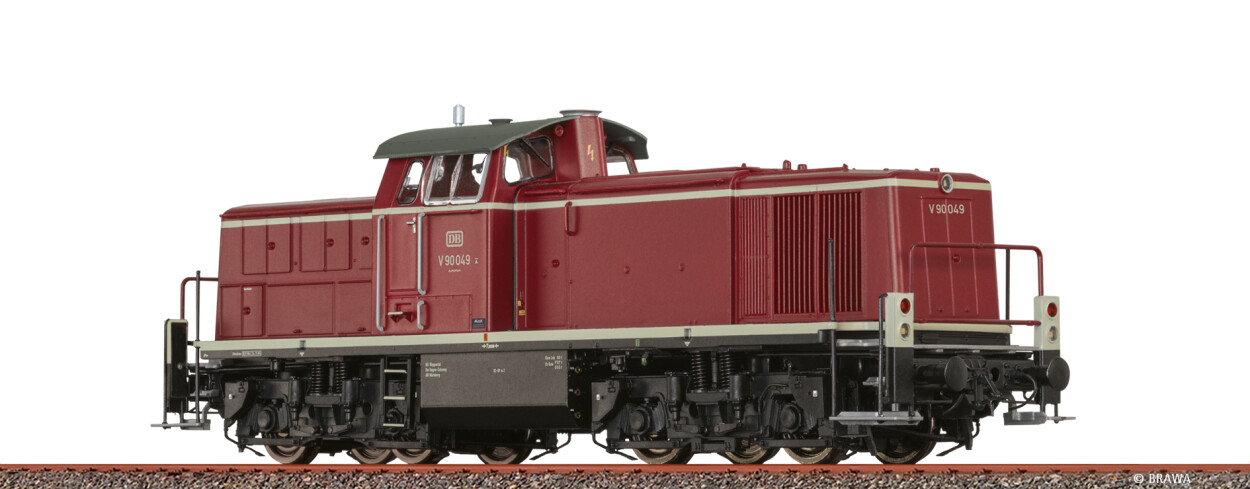 Brawa 41586 H0 Diesellok BR V90 DB Ep. III DC Analog BASIC+