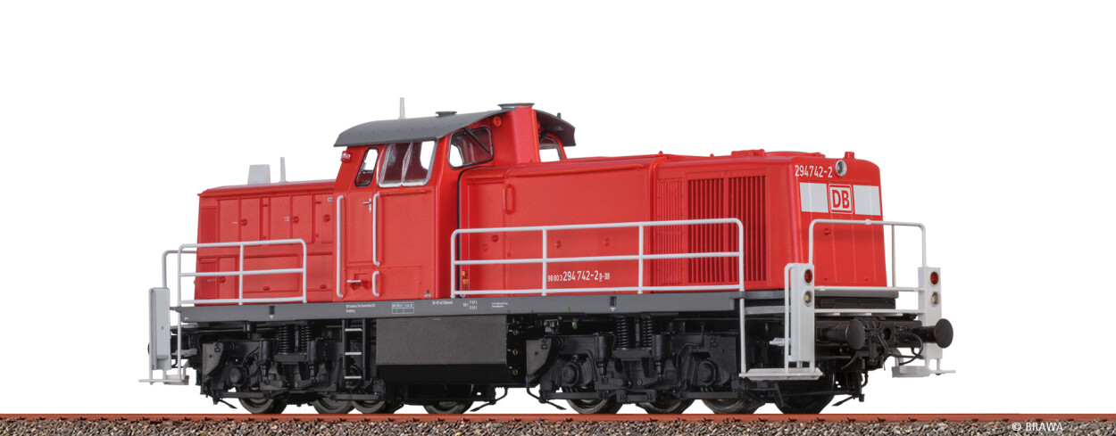 Brawa 41590 H0 Diesellok BR 294 DB AG Ep. VI DC Analog BASIC+