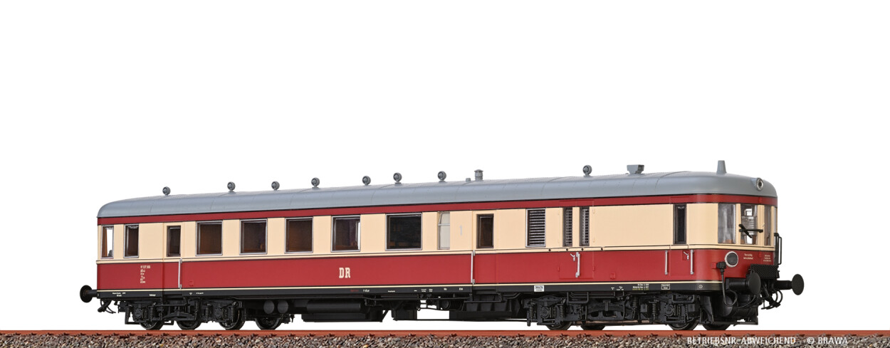 Brawa 44736 H0 Verbrennungstriebwagen VT 137 DR Ep. III DC Analog BASIC+