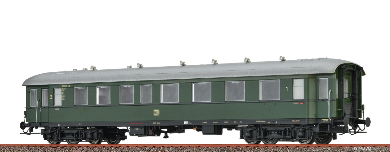 Brawa 46216 H0 Eilzugwagen AB4yswe DB Ep. III DC LED+