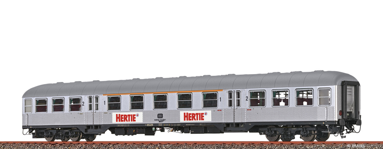 Brawa 46668 H0 Nahverkehrswagen ABnrzb704 "Hertie" DB Ep. IV DC LED+