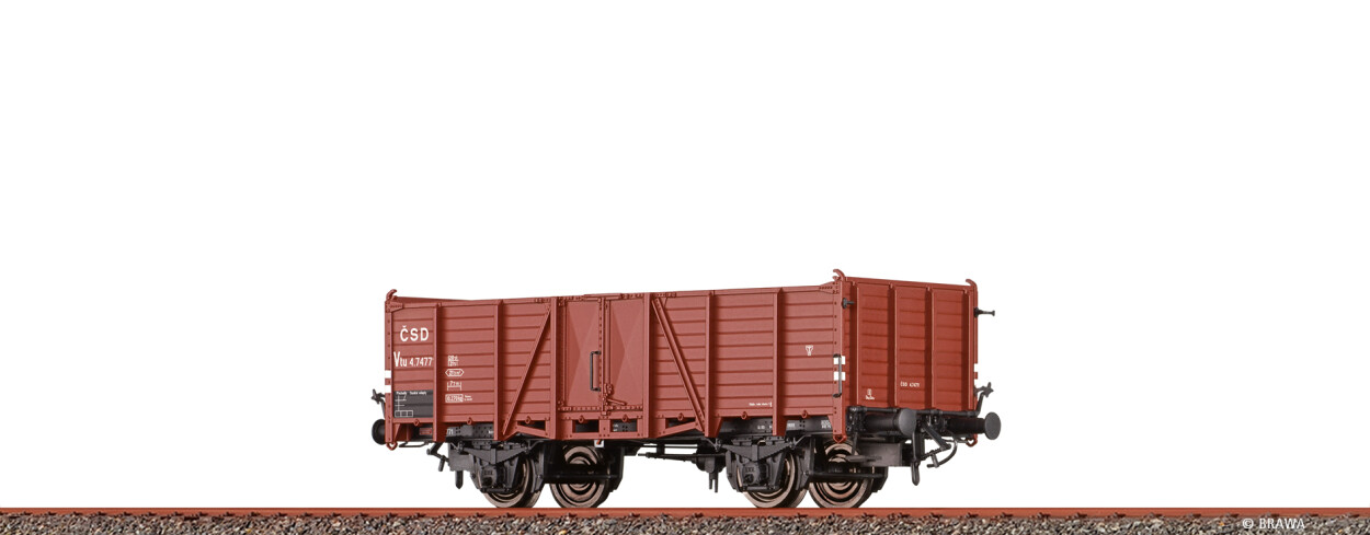 Brawa 48452 H0 Offener Güterwagen Vtu CSD Ep. III
