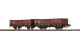 Brawa 48639 H0 Offene G&uuml;terwagen Omm52 DB, 2er-Set Ep. III