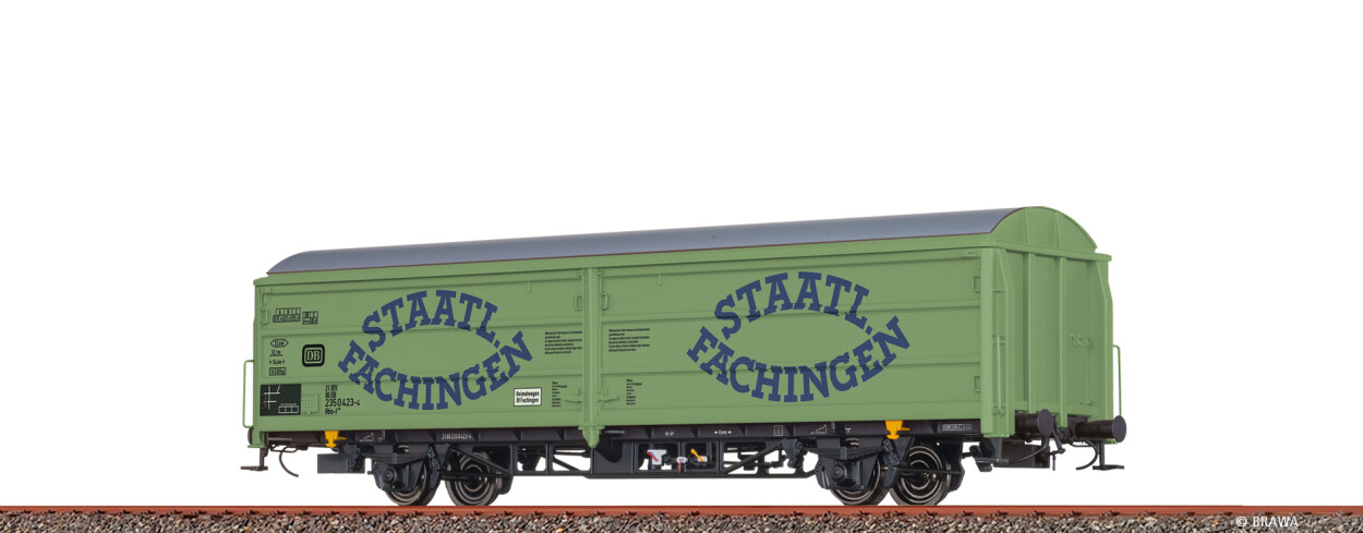 Brawa 48998 H0 Schiebewandwagen Hbis-t299 "Staatl. Fachingen" DB Ep. IV