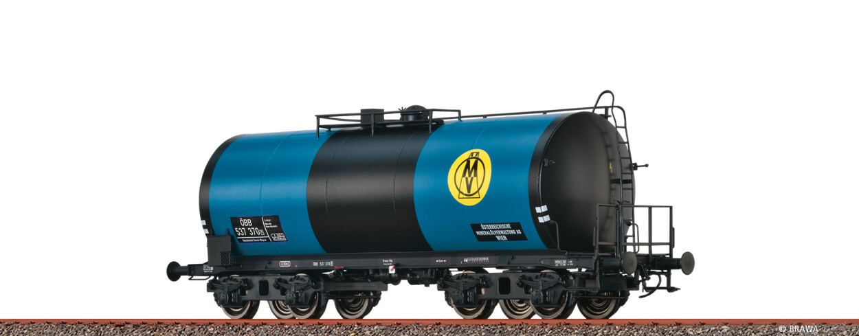 Brawa 49631 H0 Leichtbaukesselwagen Uerdingen ZZ [P] "ÖMV" ÖBB Ep. III