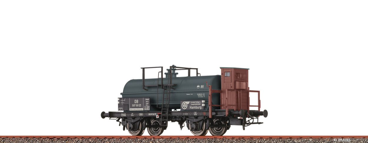 Brawa 50081 H0 Kesselwagen 2-achsig Z [P] "VTG" DB Ep. III