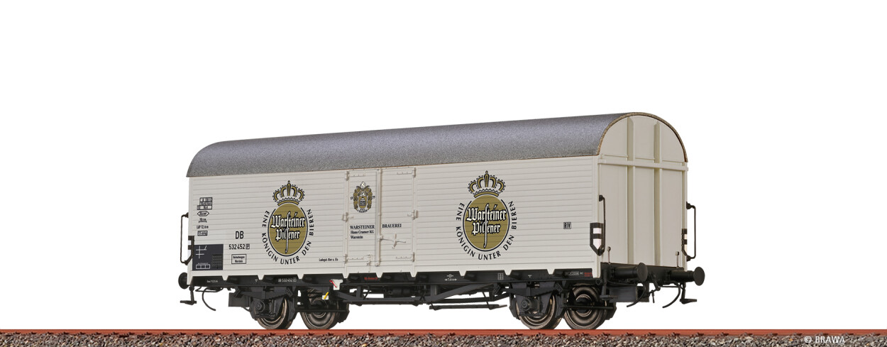Brawa 50963 H0 Kühlwagen Tnfhs38 "Warsteiner Brauerei" DB Ep. III