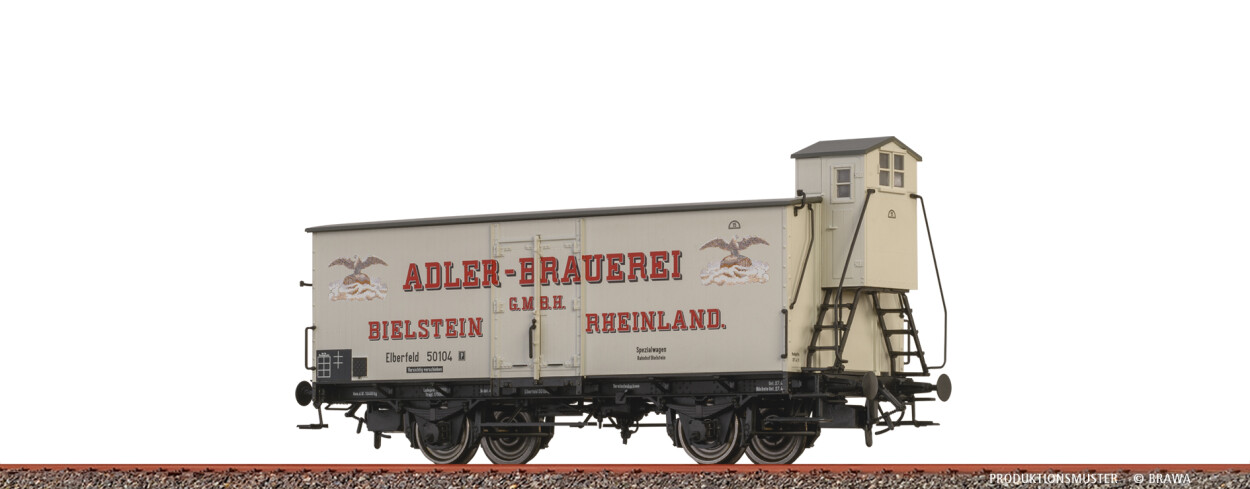 Brawa 51256 H0 Bierwagen "Adler-Brauerei Bielstein" DRG Ep. II