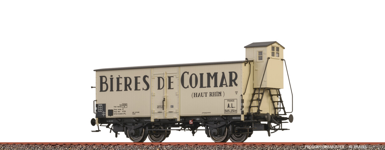 Brawa 51257 H0 Bierwagen "Bières de Colmar" A.L. Ep. II