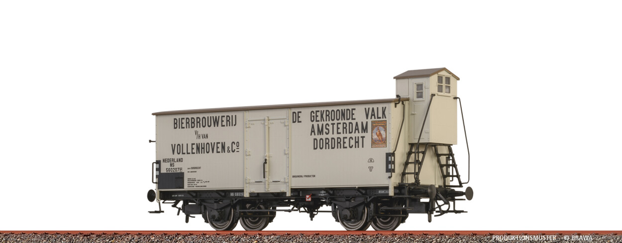 Brawa 51262 H0 Bierwagen "De Gekroonde Valk" NS Ep. II