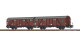 Brawa 51296 H0 Gedeckter G&uuml;terwagen Hbqrs-52 DB Ep. III