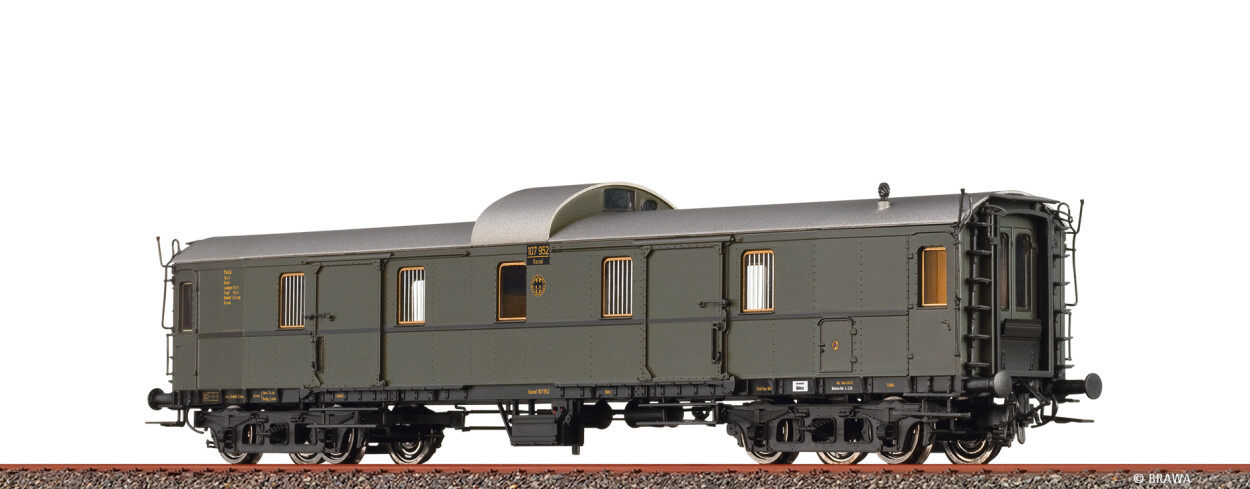 Brawa 51304 H0 Gepäckwagen Pw4ü DB Ep. III